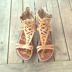 Sam Edelman gladiator sandals EUC